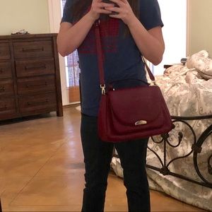 Kate Spade Burgundy Crossbody Bag